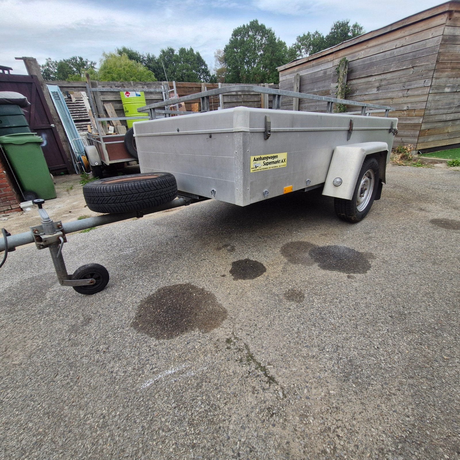 aanhangwagen / bagagewagen, Enlèvement