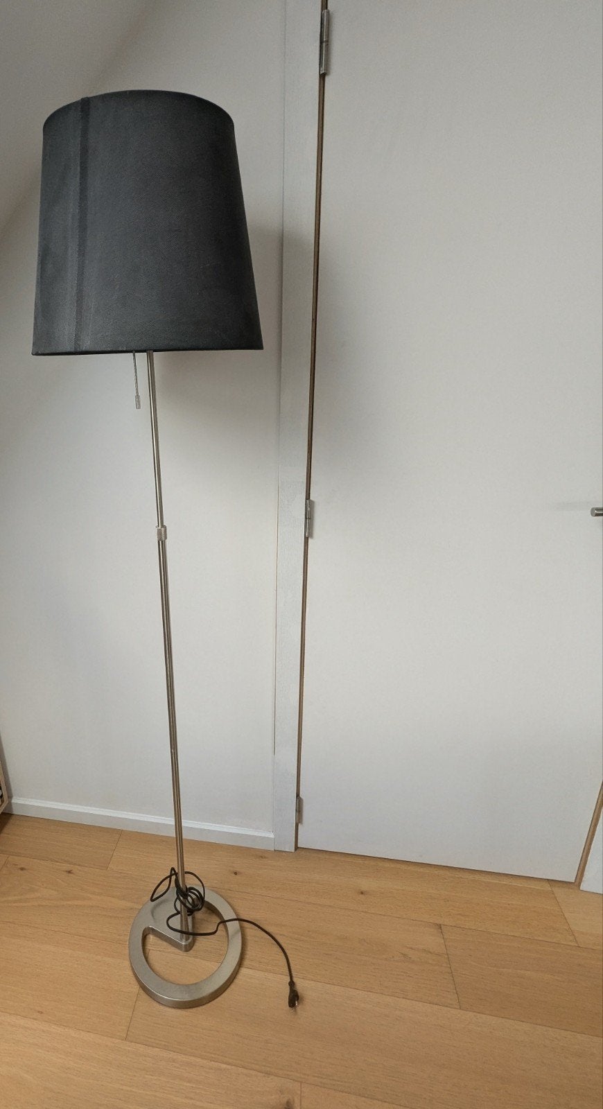 Ikea Nyfors - Dimbare staanlamp met kap, Synthétique, Enlèvement, 100 à 150 cm, E27 (grand)