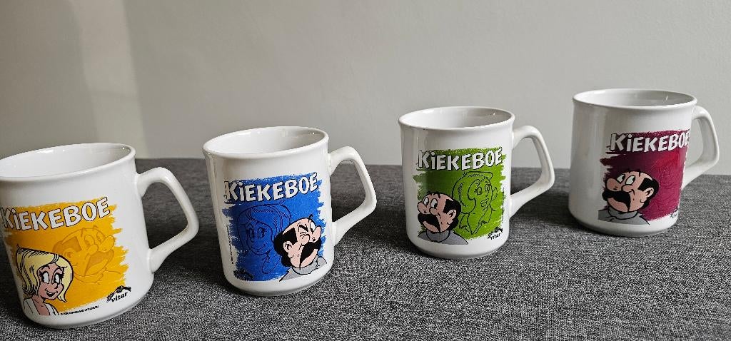 kiekeboe tassen vier stuks Vitar, Boeken, Complete serie of reeks, Merho, Nieuw, Ophalen of Verzenden