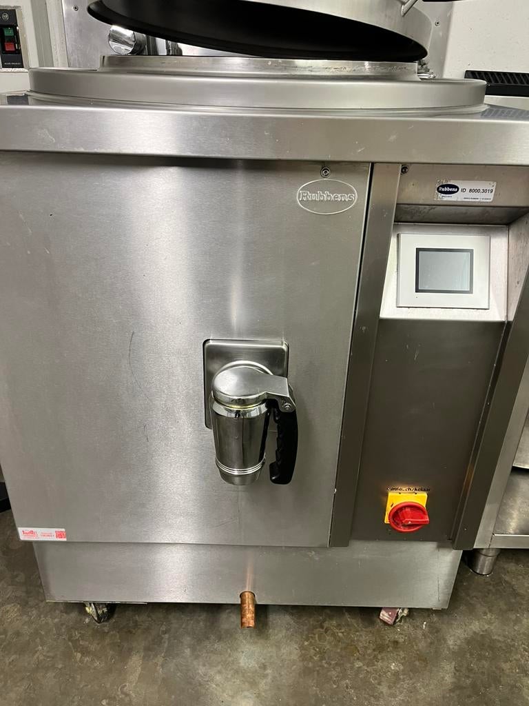 Elektrische dubbelwandige kookketel 80L + aftap kraan, Zakelijke goederen, Horeca | Keukenapparatuur, Ophalen, Gebruikt, Inox Meubilair