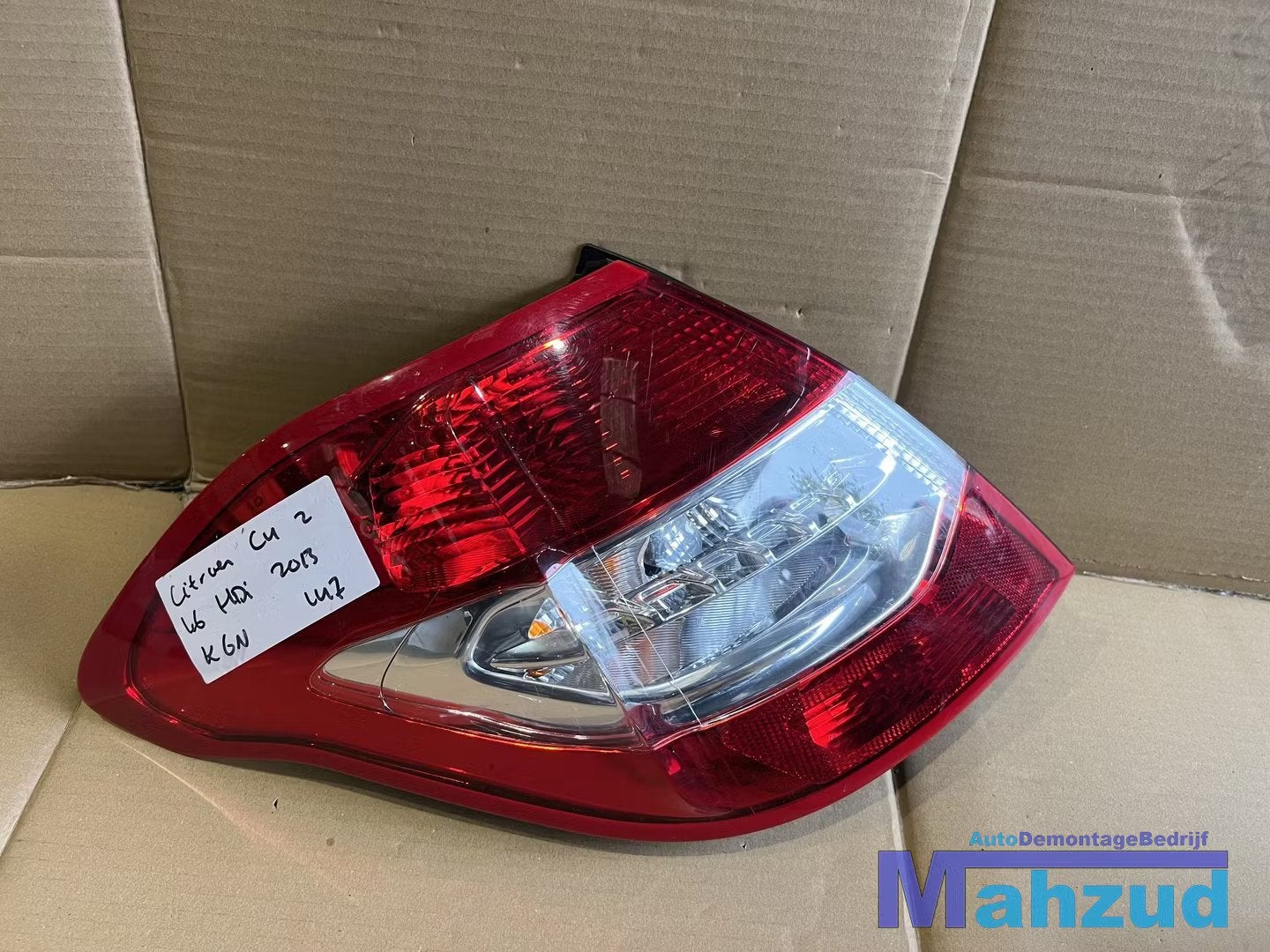 CITROEN C4 2 berline Links buiten achterlicht 2009-2016, Info@fabrikant.eu, Fabrikant BV, Citroën, Fabrikantstraat 1
1000 AA  Amsterdam, NL