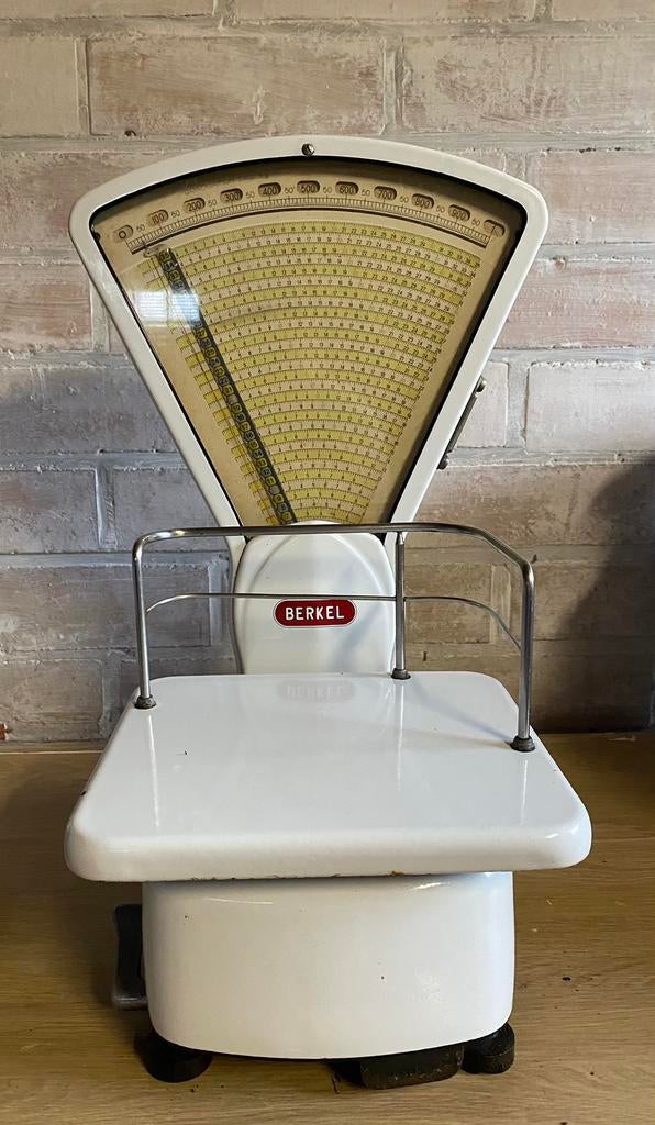 vintage Berkel winkelweegschaal, Antiquités & Art, Antiquités | Outils & Instruments, Enlèvement