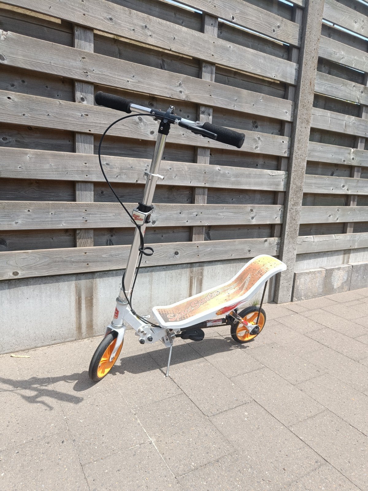 Space scooter, Ophalen