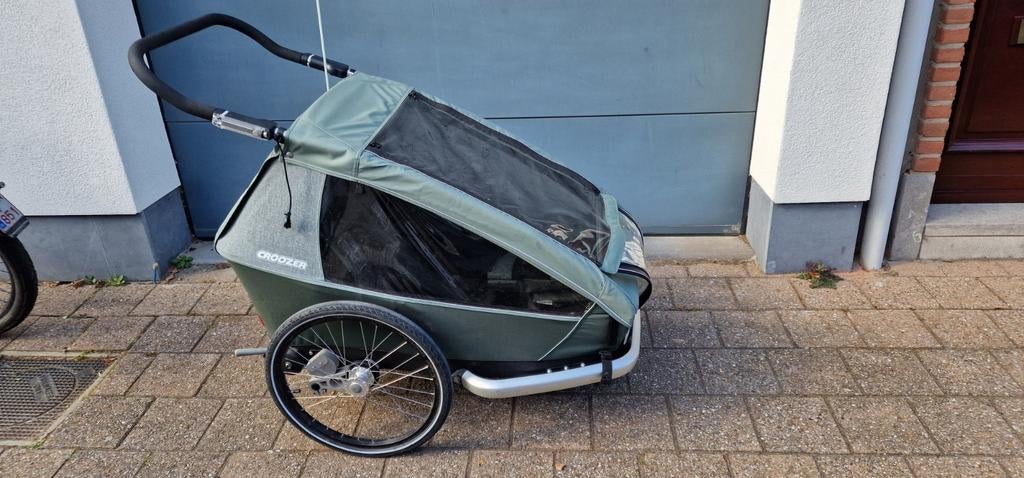 Fietskar Vayaa 2 van Croozer met accessoires, Fietsen en Brommers, Ophalen