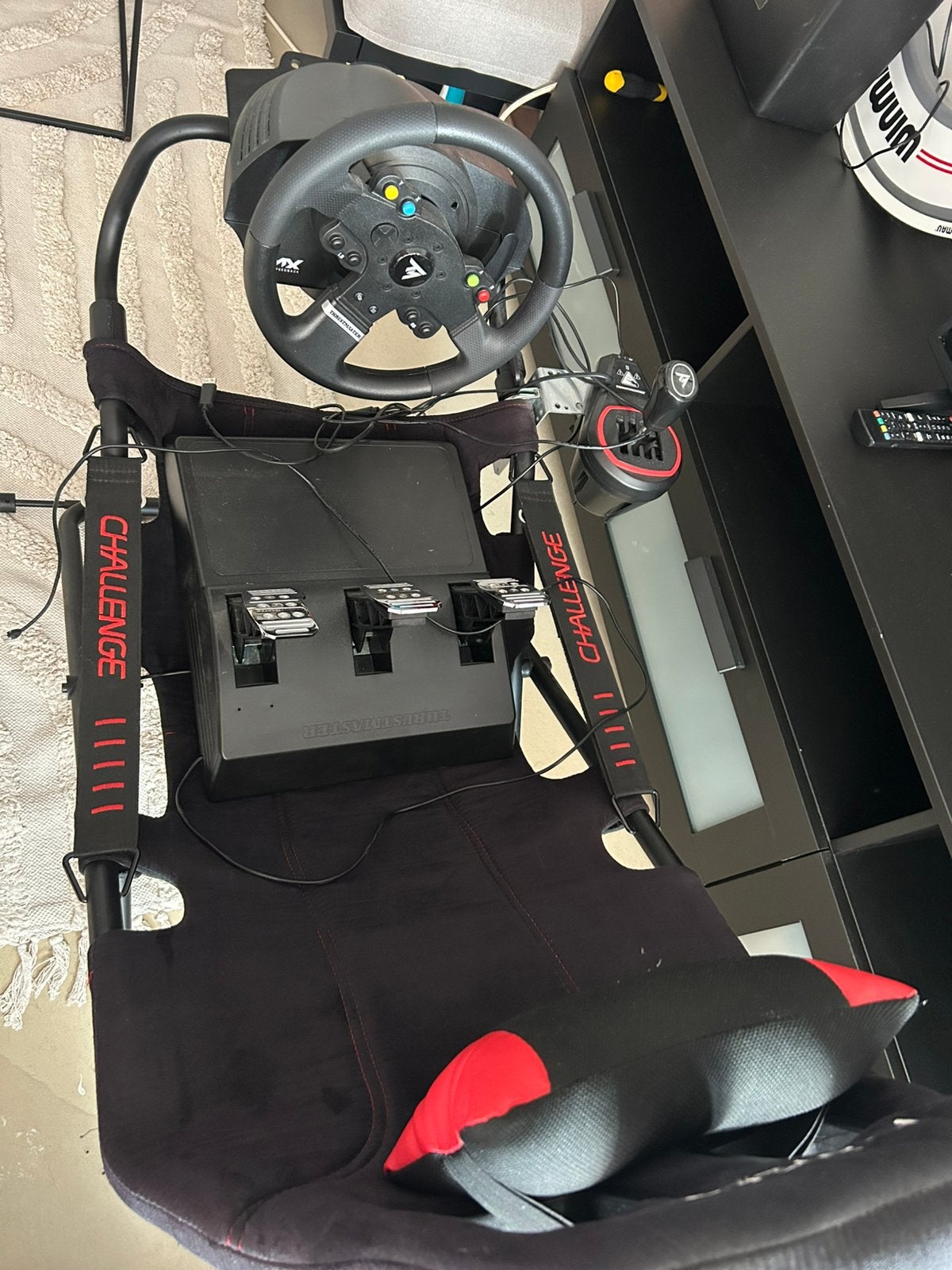 Thrustmaster TMX playseat pedals en shifter, Ophalen, Zo goed als nieuw