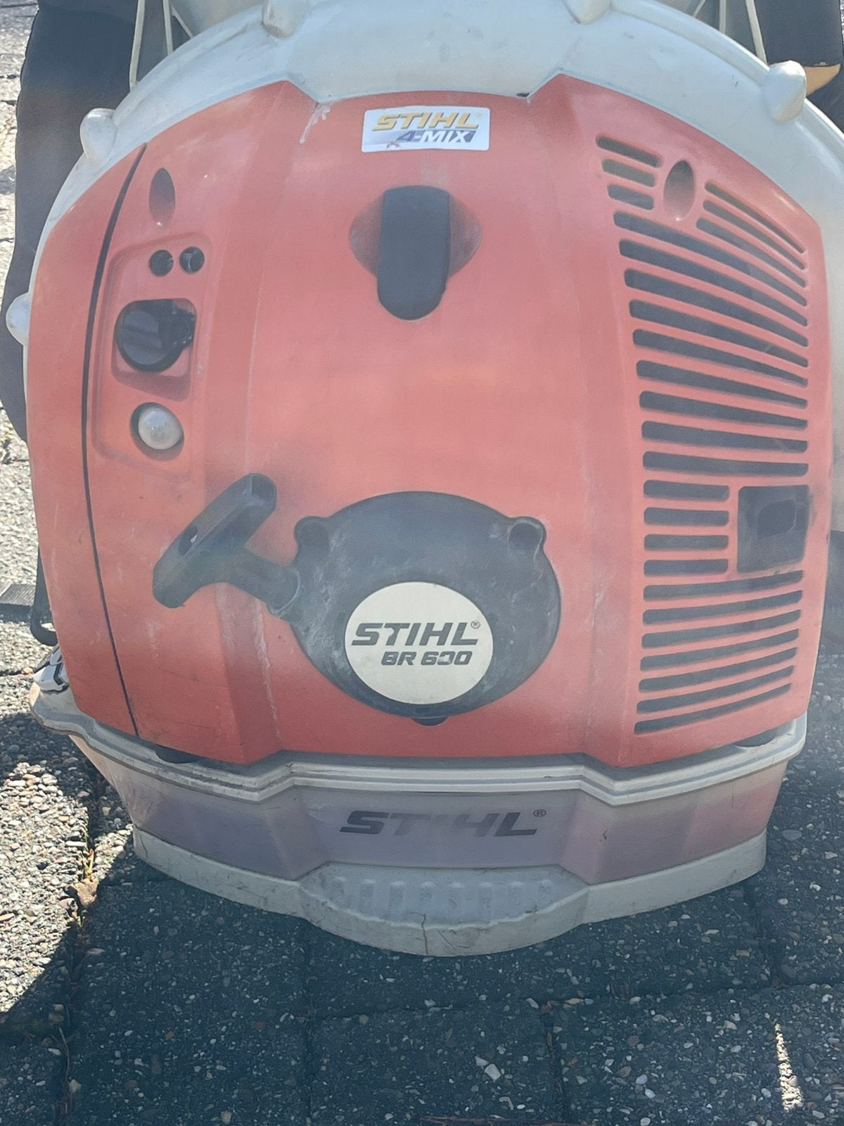 Te koop stihl br600, Ophalen, Gebruikt, Benzine, Ruggedragen