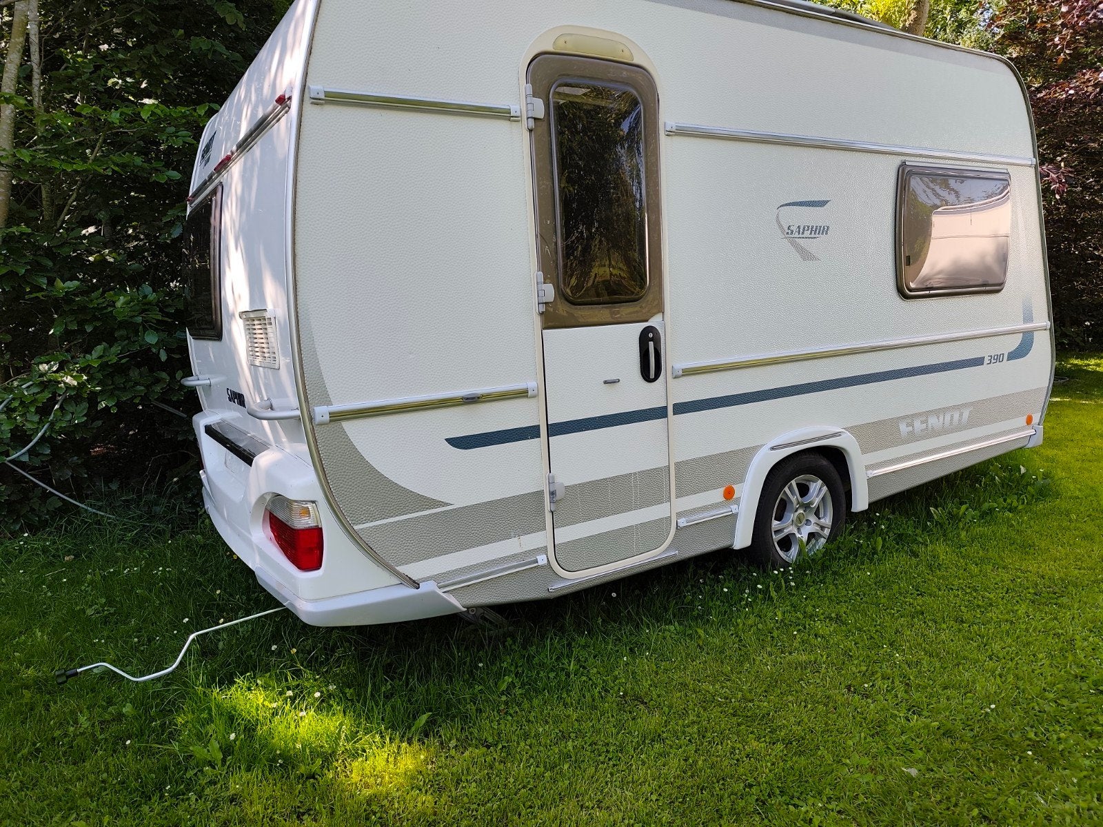 Fendt Saphir 390 caravan bwj 2010, Caravans en Kamperen, Caravans, Particulier, Fendt, tot 4 meter, Ophalen