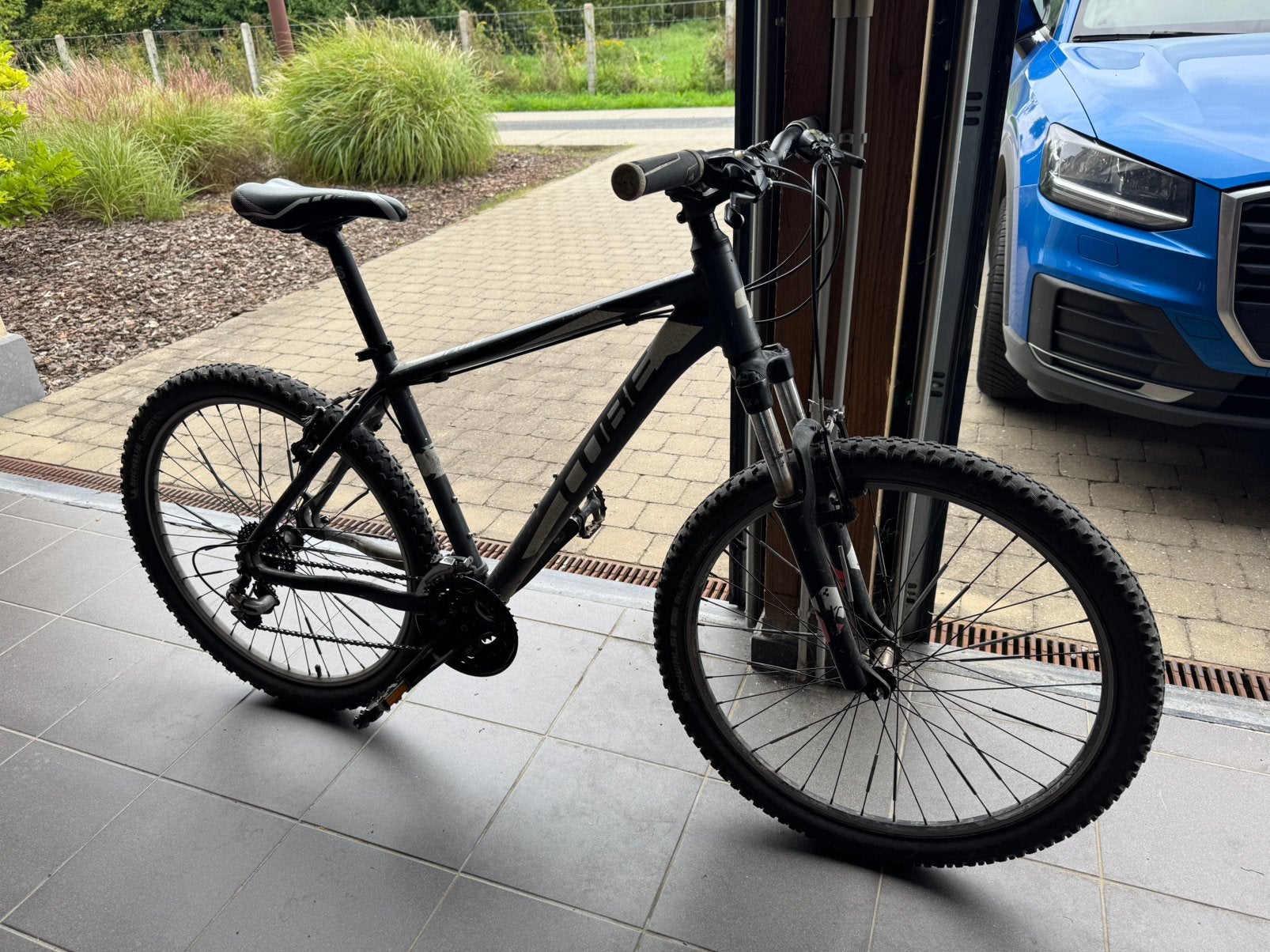 Mountainbike   Cube zwart, Fietsen en Brommers, Ophalen, Gebruikt