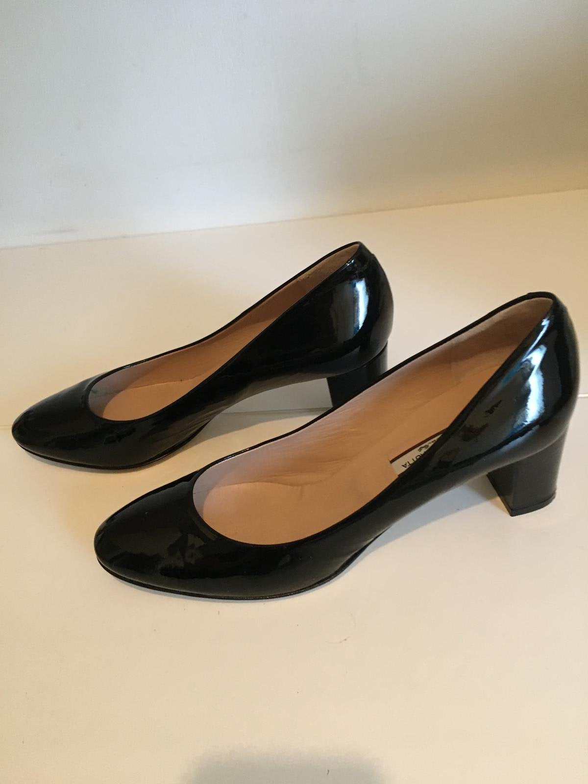 Pumps Guglielmo Rotta maat 40,5, Ophalen, Zo goed als nieuw, Zwart, Pumps