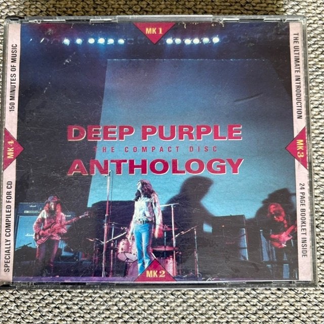 2CD  Deep Purple - Anthology - Best Of, Enlèvement ou Envoi, Heavy metal