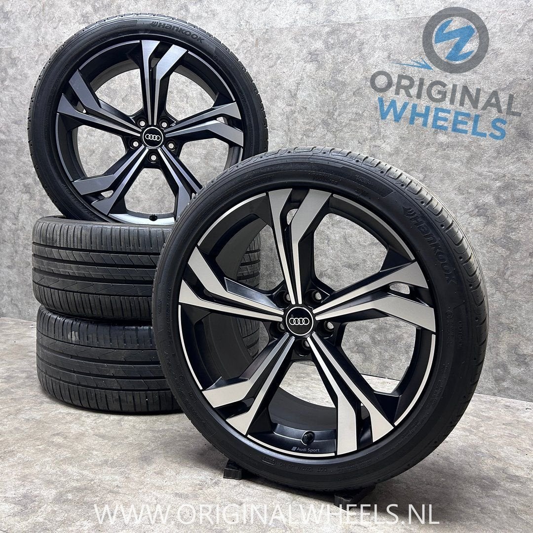 ✅ 20 inch originele Audi sport velgen + zomerbanden Q3, Gebruikt, 255 mm, -, -