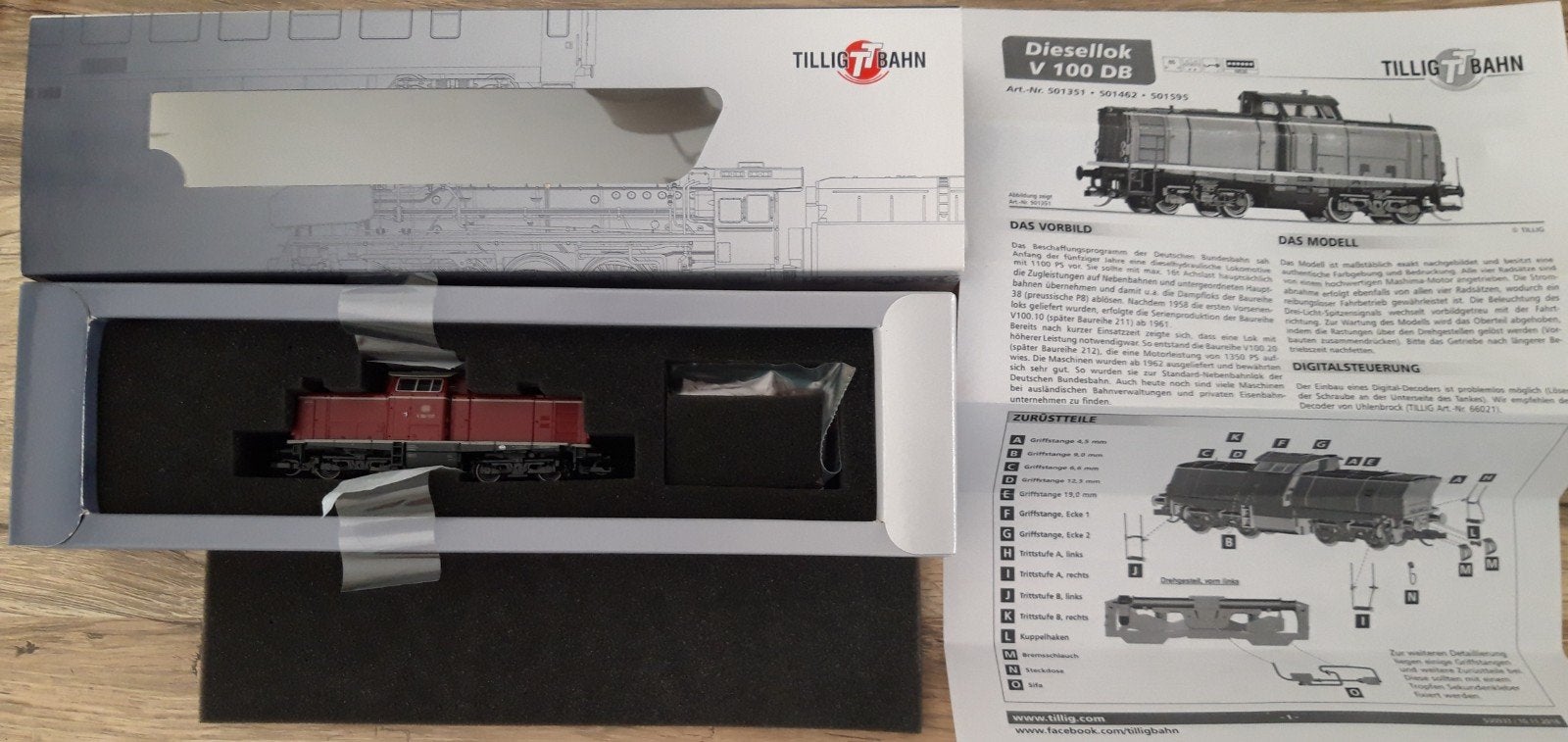 Nieuw TT Tillig locomotief DCC ready, Ophalen of Verzenden, Nieuw, Locomotief