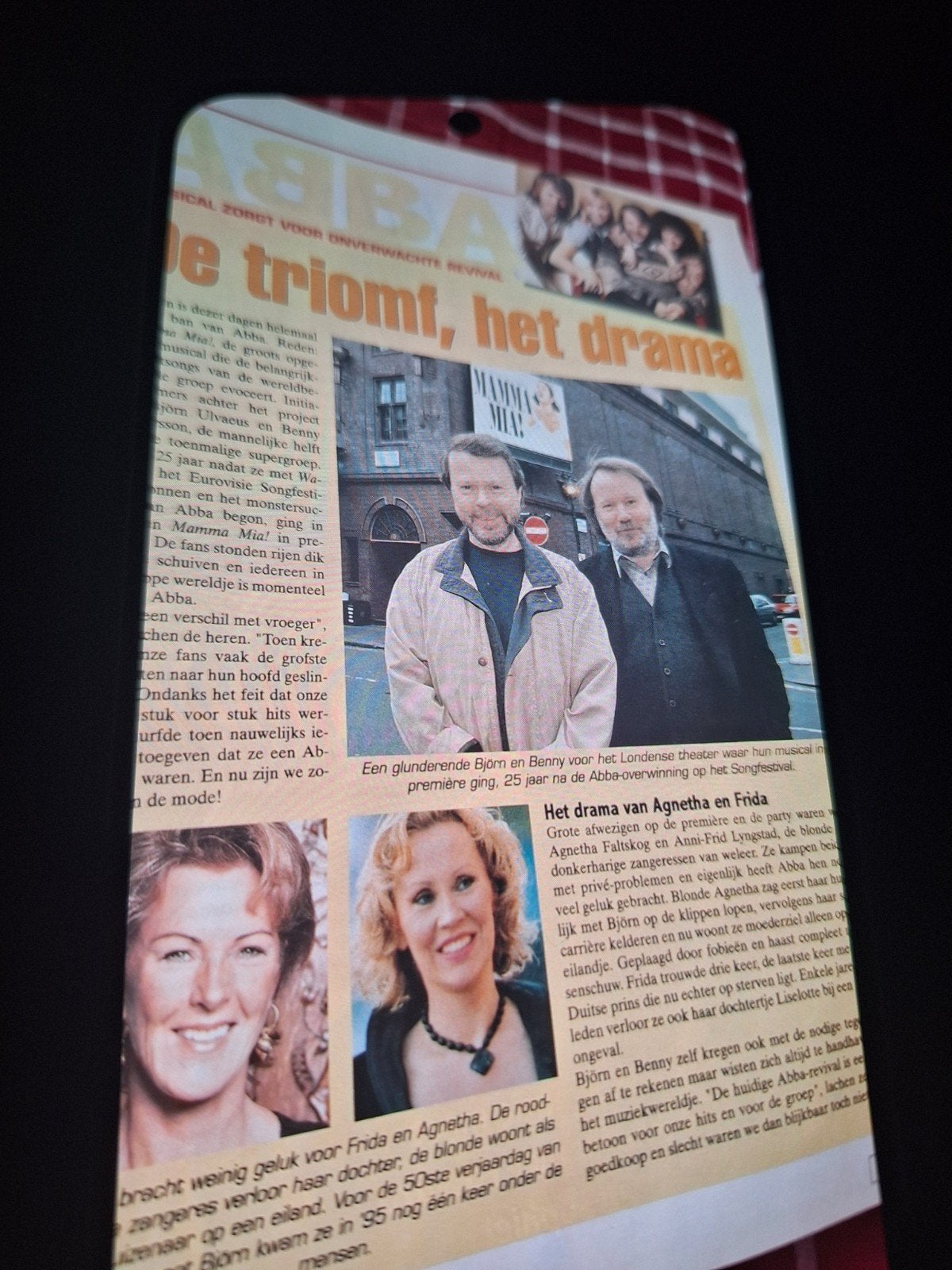 Abba magazine 1999  Goedele Liekens, Ophalen of Verzenden