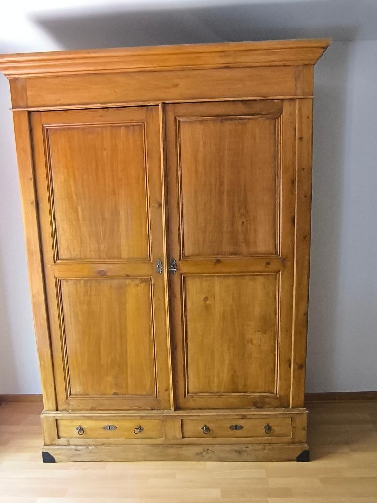 Garde robe, Maison & Meubles, 150 à 200 cm, Utilisé, Pin, 50 à 75 cm