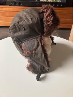 Bonnet / chapka brun Camel Active L . BE, Enlèvement ou Envoi, Comme neuf, Bonnet