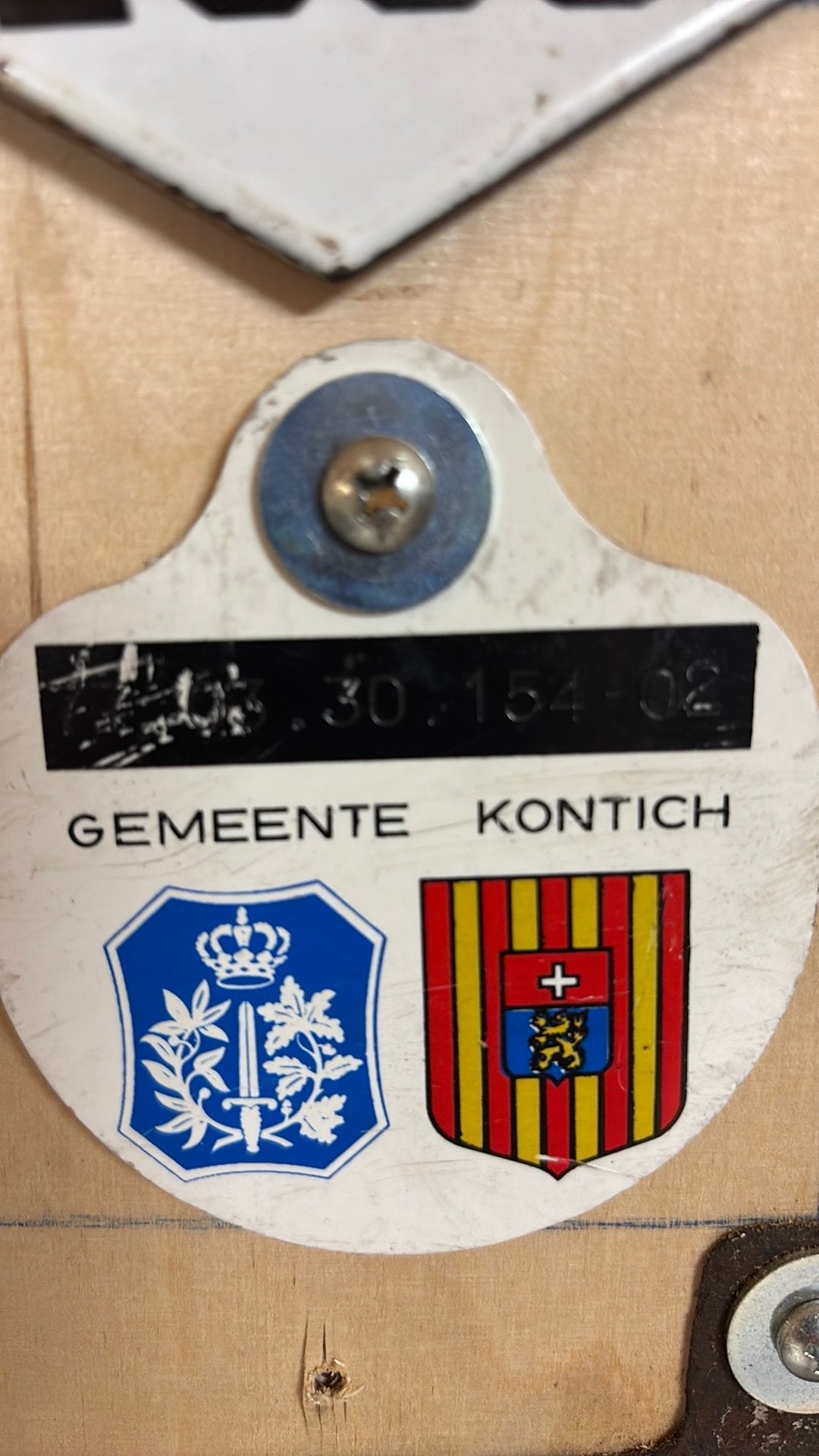Fietsplaat Fietsplaten plaque velo nummerplaat mancave, Ophalen