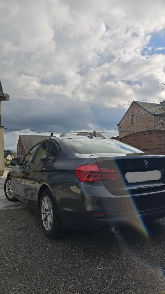 BMW 318d 136CV AUTO 2018 EURO 6 TRES BELLE, 100 kW, Argent ou Gris, Achat, Carnet d'entretien