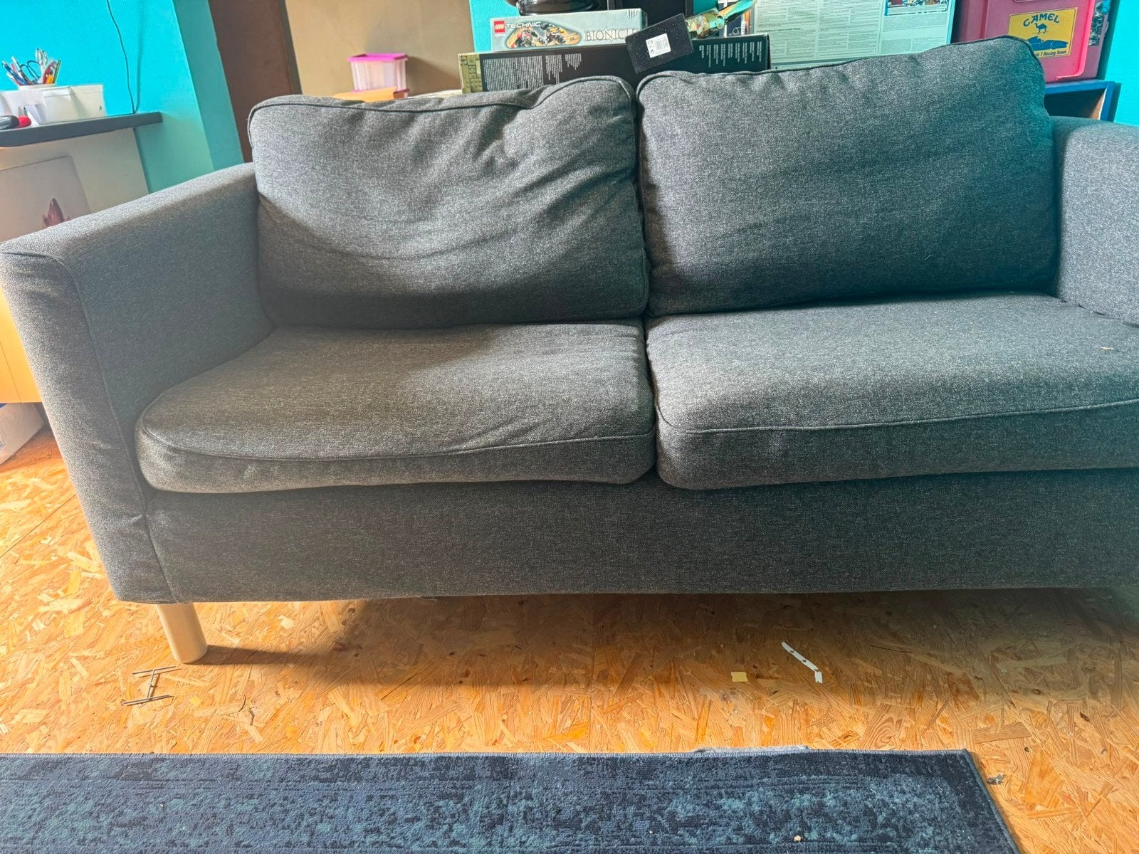 Pärup zetel (Ikea), Maison & Meubles, Canapés | Salons, Banc droit, Synthétique, Enlèvement, Utilisé