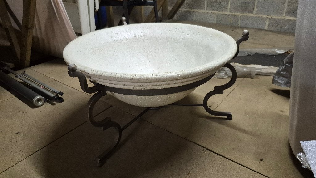 Stijlvolle vintage salontafel, Huis en Inrichting, Tafels | Salontafels, Ophalen, Gebruikt, Glas, 50 tot 100 cm