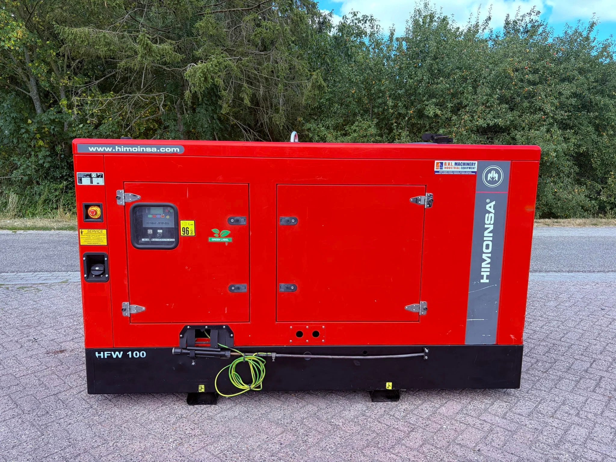 Himoinsa FPT Iveco 100 kVA aggregaat generatorset, Zakelijke goederen