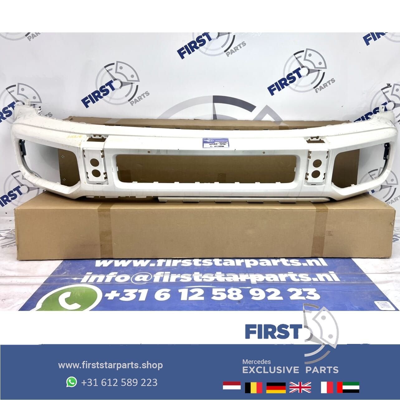 W463 G KLASSE G63 AMG VOORBUMPER origineel Mercedes AMG 63 G, Gebruikt, -, Voor, Ophalen of Verzenden