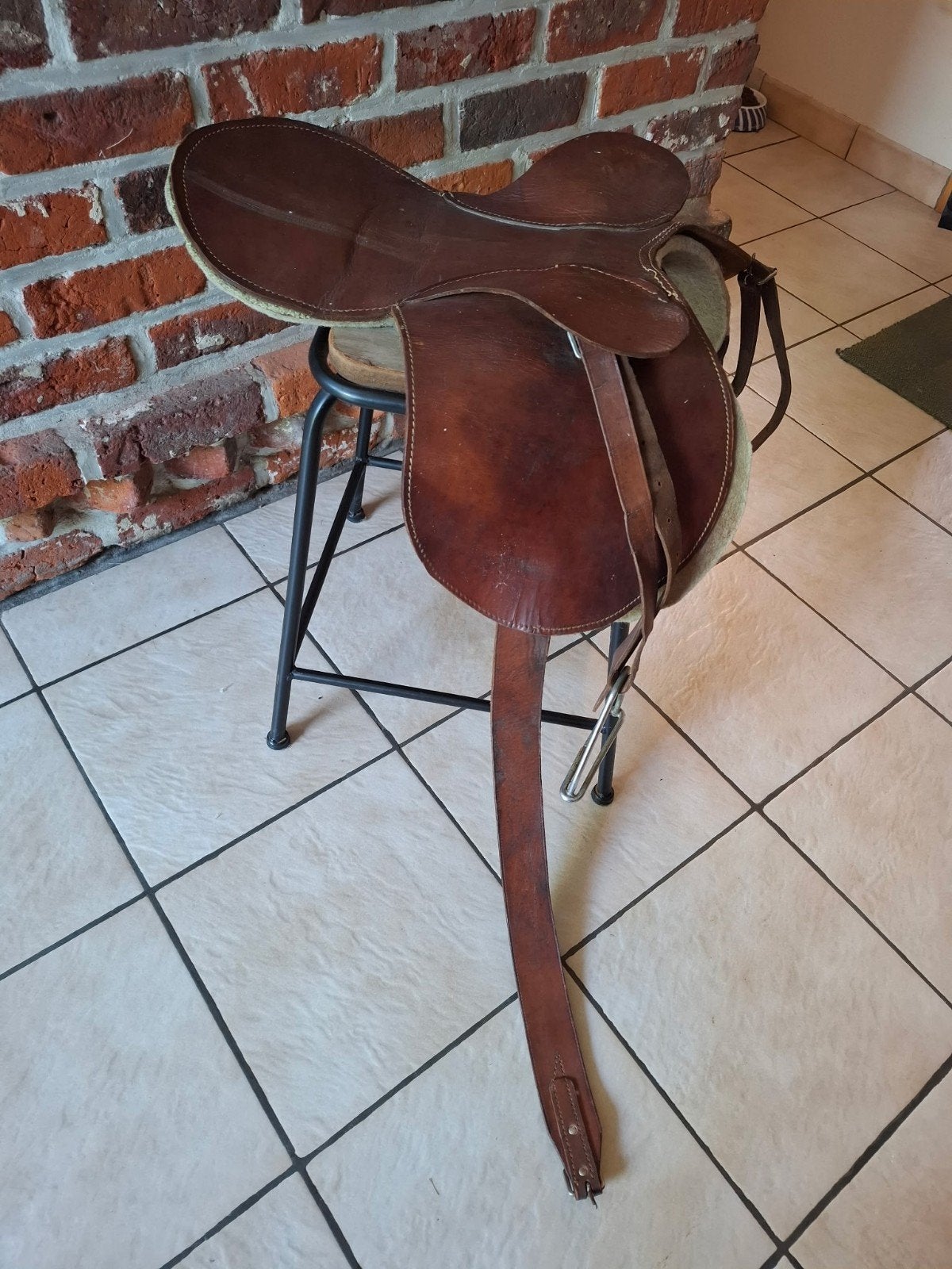 selle de poney, Enlèvement, Utilisé