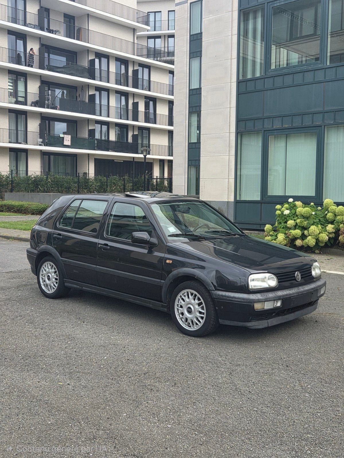 Vw Golf 3 GT 1.6 Benzine ( oldtimer ), Auto's, Dealer onderhouden, Stof, Zwart, USB