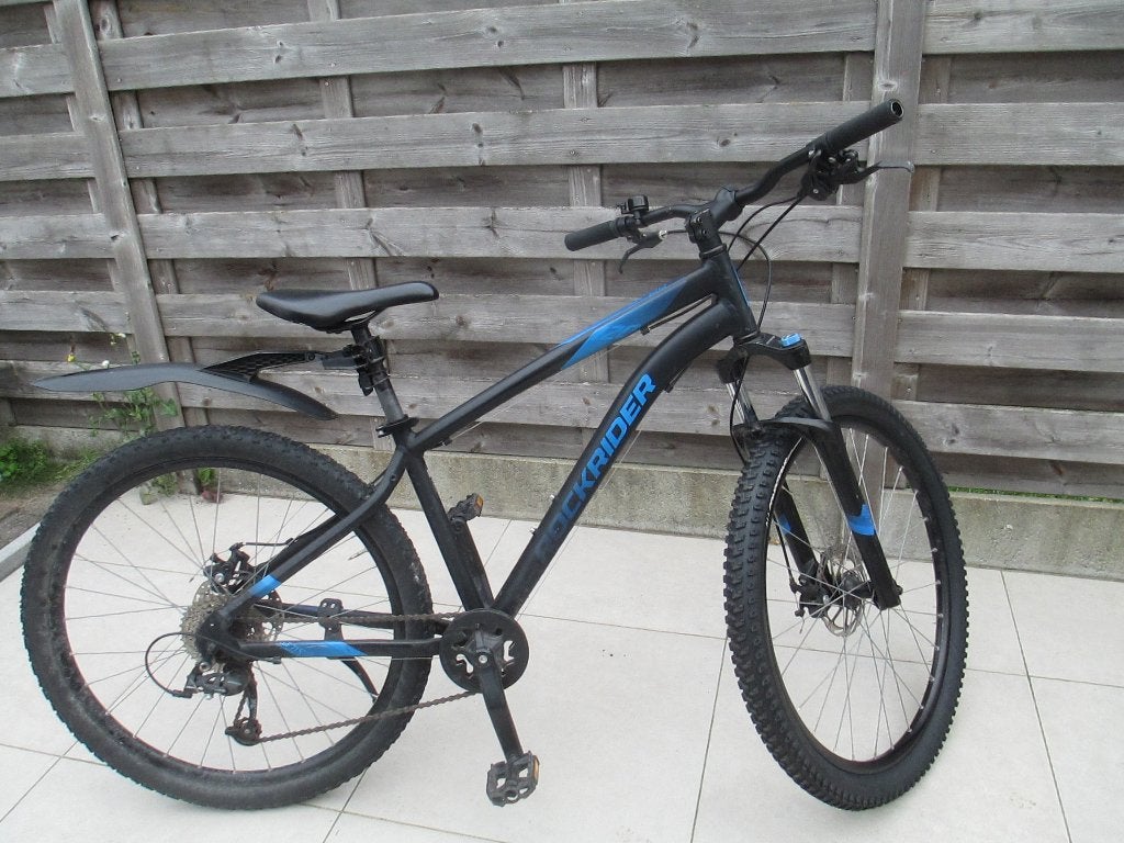jongenfiets mtb wiel 27 inch voor veerring 9 speed schijfrem, Gebruikt, Heren, Schijfrem, Ophalen