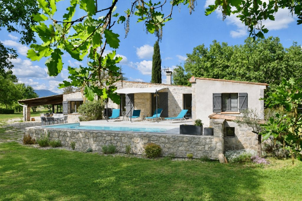 Ardeche maison L'orée du bois 4* Labeaume piscine privative, Propriétaire, Ardèche ou Auvergne, Maison de campagne ou Villa, 8 personnes