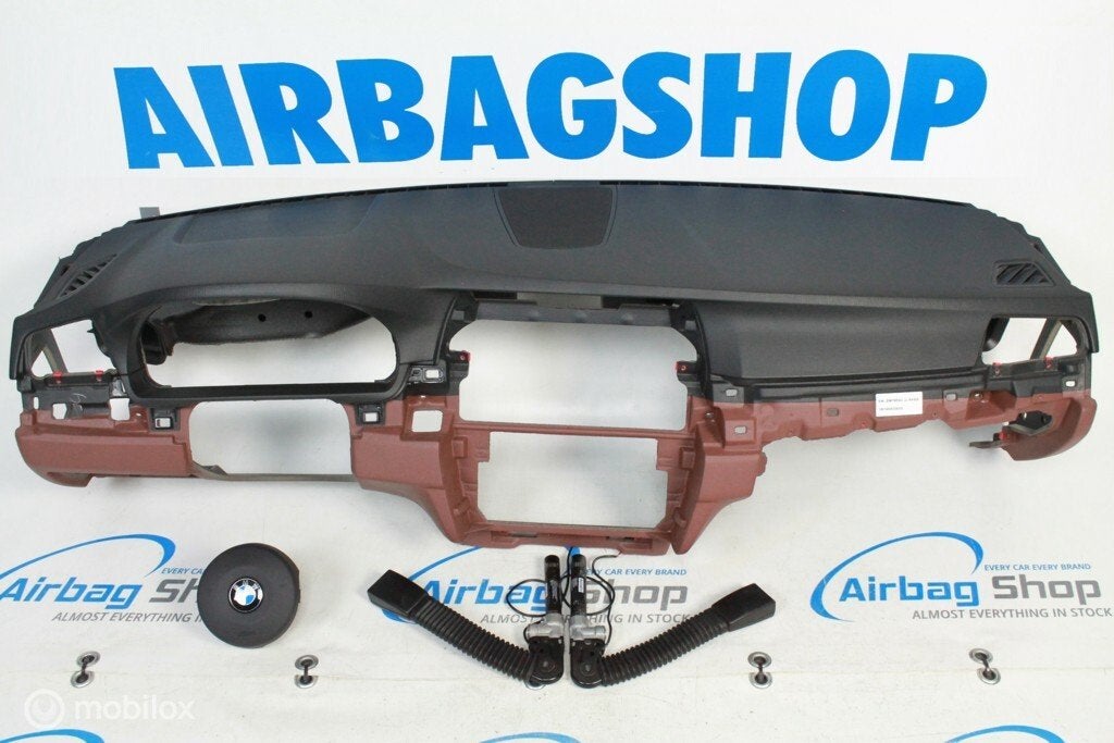 Airbag set - Dashboard M zwart bruin speaker BMW 5 serie F10, Auto-onderdelen, Gebruikt, Ophalen of Verzenden