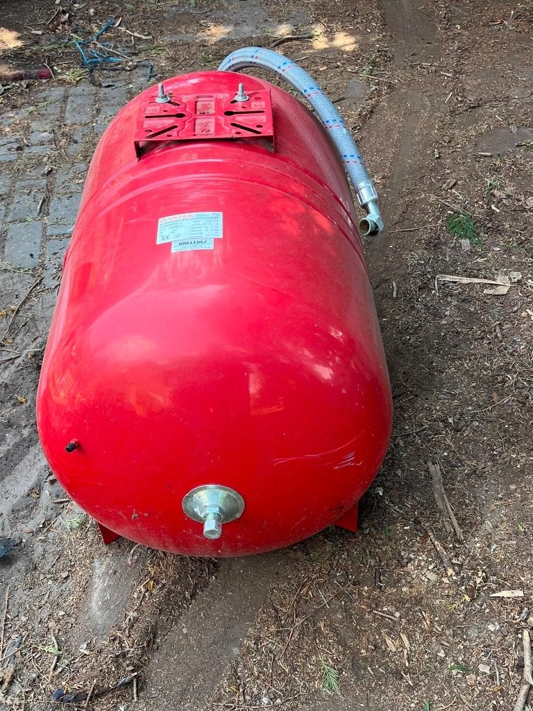 Luchtdrukvat hydrofoorpomp, Tuin en Terras, Ophalen, Gebruikt, Hydrofoorpomp