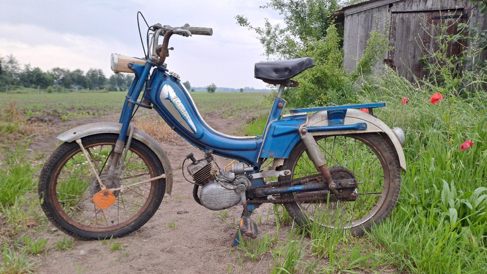 2x Flandria Luna AF, Fietsen en Brommers, Brommers | Oldtimers, Klasse B (45 km/u), 50 cc, Ophalen, Overige merken