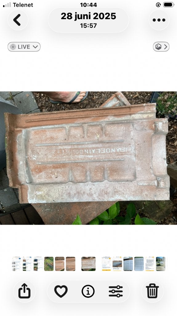 Dakpannen, Doe-het-zelf en Bouw, Dakpannen en Dakbedekking, Ophalen of Verzenden, Gebruikt, Dakpannen