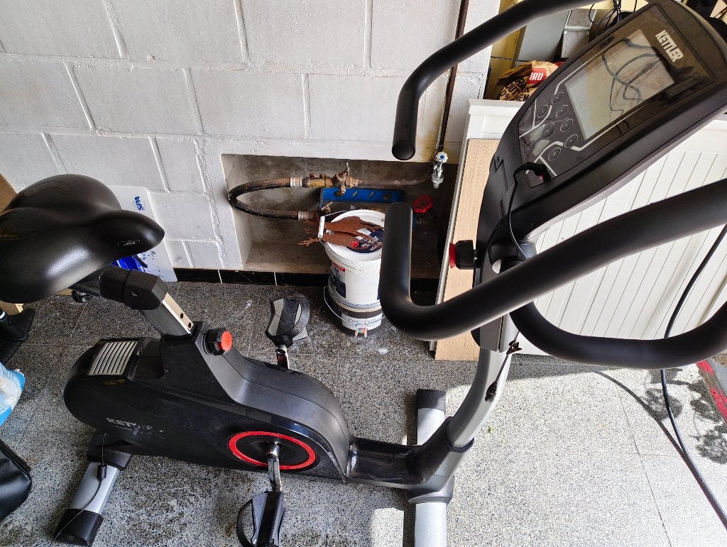 Ketler ergometer, Sport en Fitness, Ophalen, Kunststof, Gebruikt, Benen