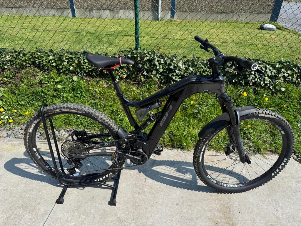 Vtt électrique full suspension taille xl  312km, Ophalen, Gebruikt