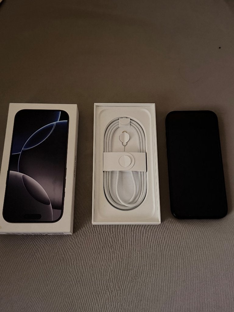 iPhone 16 pro 1 TB, Telecommunicatie, Ophalen, Zwart, 1 TB, IPhone 16