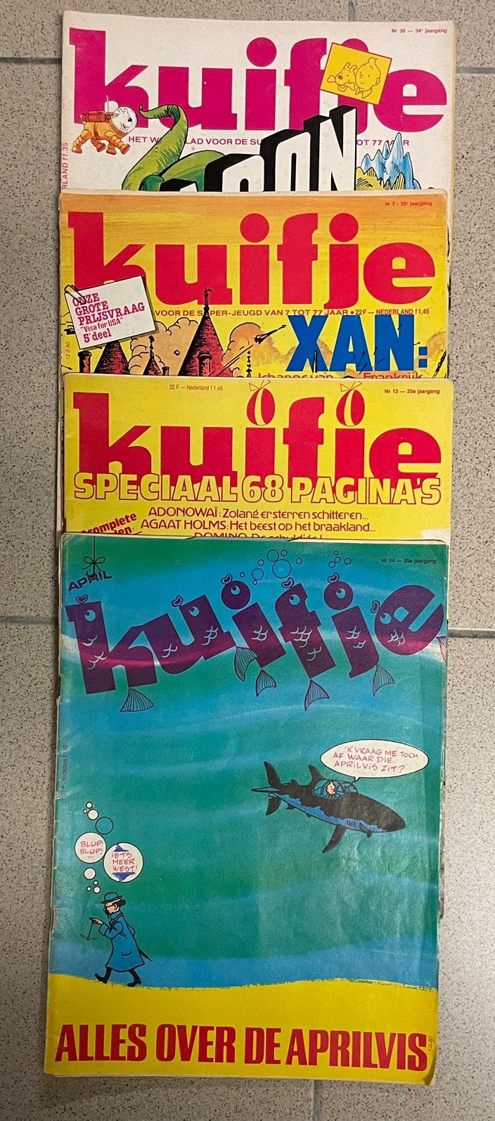 Kuifje, Ophalen of Verzenden, Gelezen