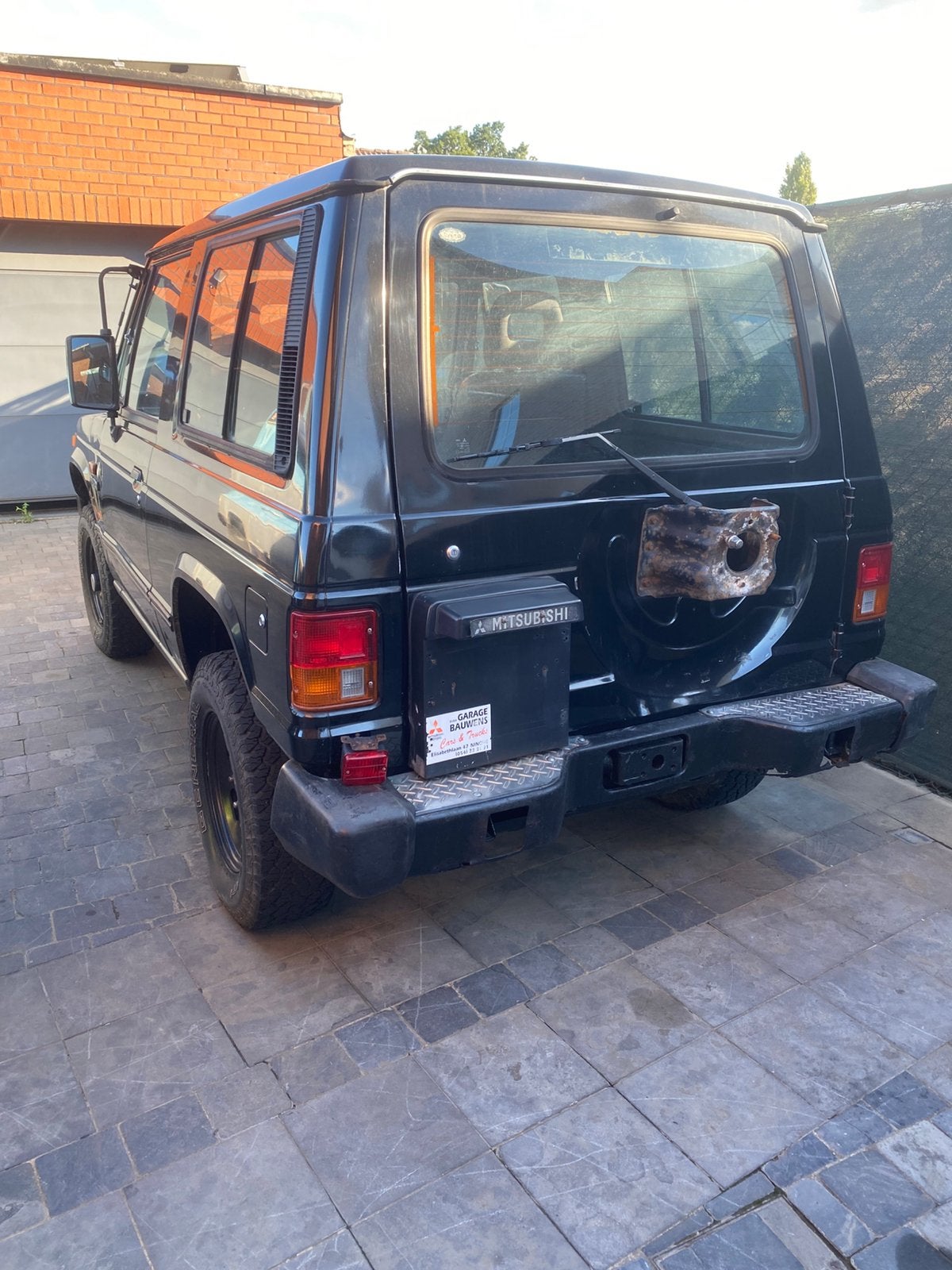 Mitsubishi Pajero 3.0 V6 (rijdend project), Autos, 4x4, Achat, 2 places, 1 kg