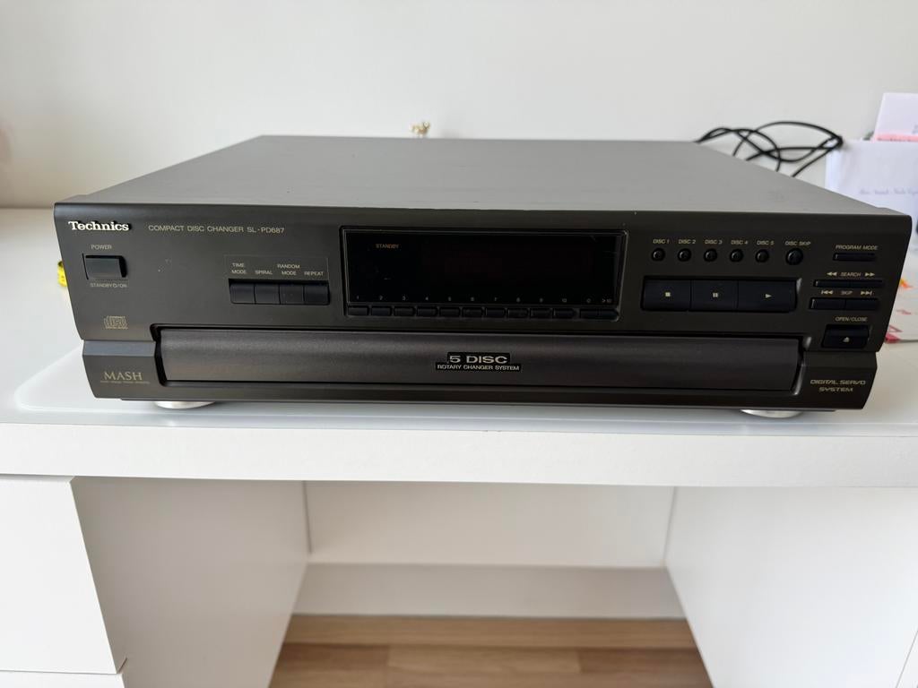 Technics 5disc CD speler, Enlèvement, Utilisé