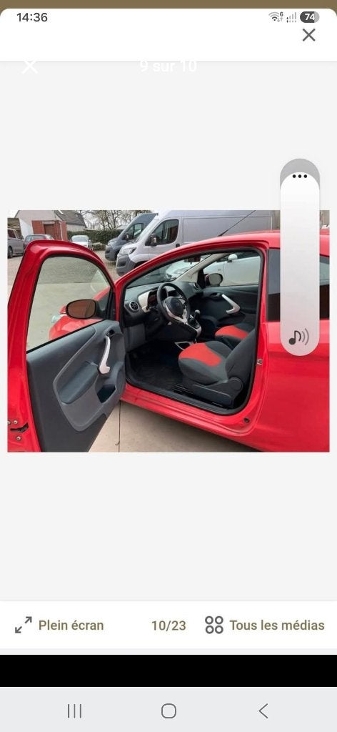 Voiture ford KA, Auto's, Voorwielaandrijving, Stof, 4 cilinders, Ka