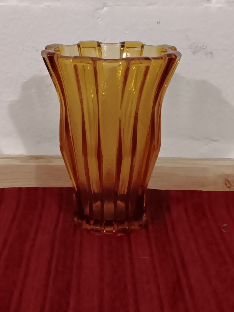 Vase du Val Saint Lambert 1970, Antiquités & Art, Enlèvement