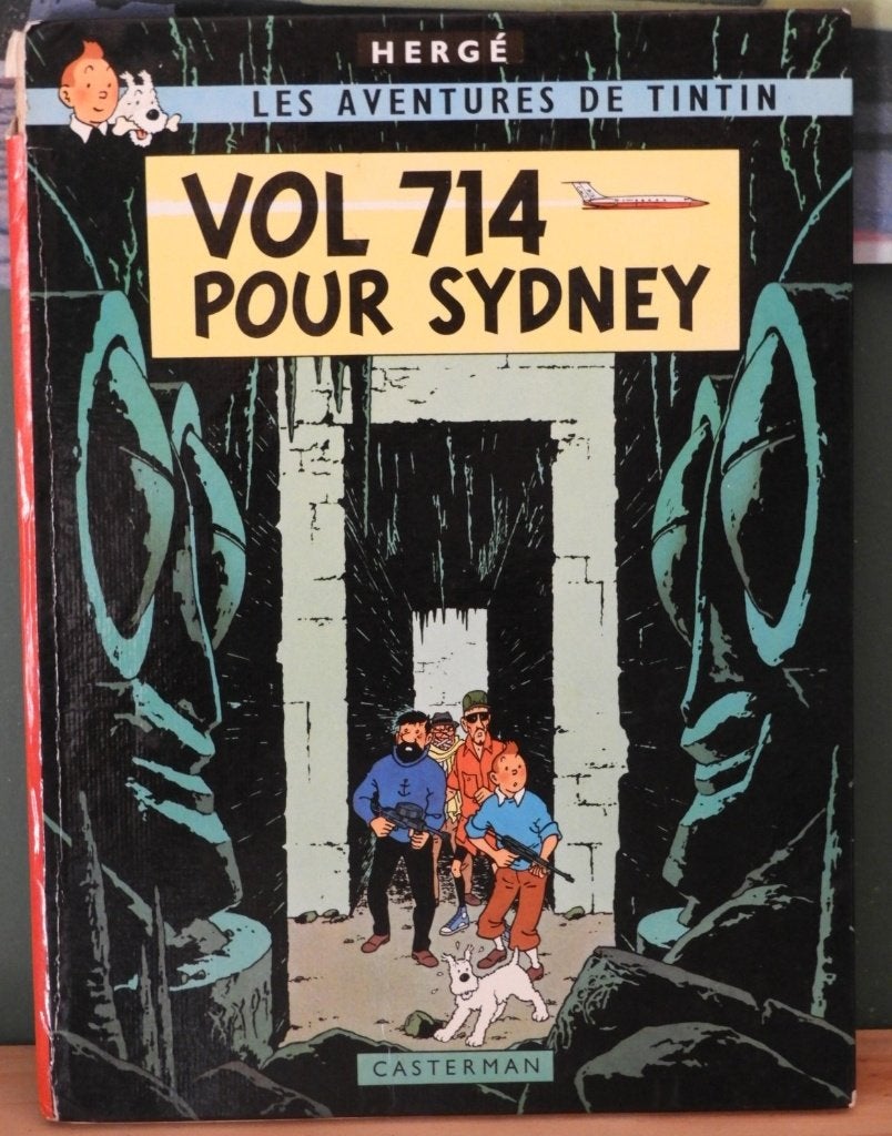 tintin - Vol 714 pour Sydney 1968 (EO), Livres, Une BD, Enlèvement ou Envoi, Utilisé, Hergé.