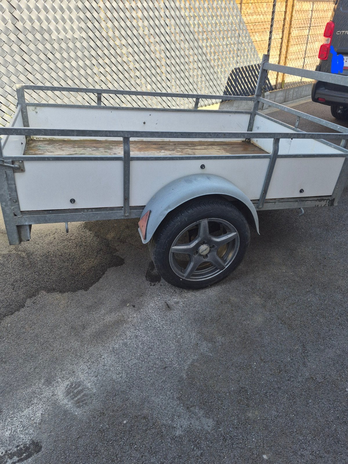 aanhangwagen, Auto diversen, Aanhangers en Bagagewagens, Ophalen, Gebruikt