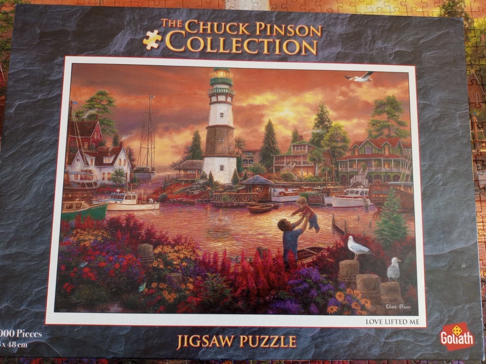 Legpuzzel van 1000 stukjes Chuck Pinson Goliath collectie, Ophalen of Verzenden, Zo goed als nieuw