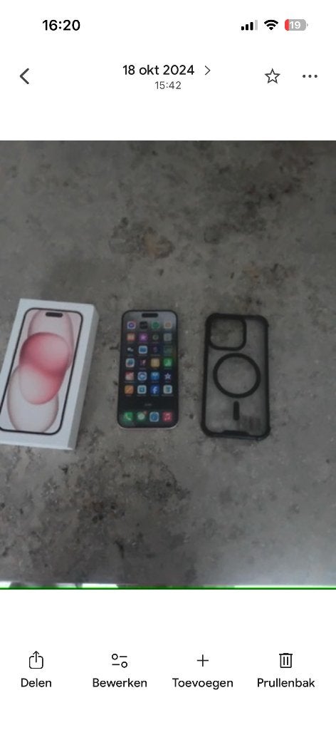 IPhone 15 128 gb, Telecommunicatie, Mobiele telefoons | Apple iPhone, Ophalen, 128 GB, IPhone 15, Zo goed als nieuw