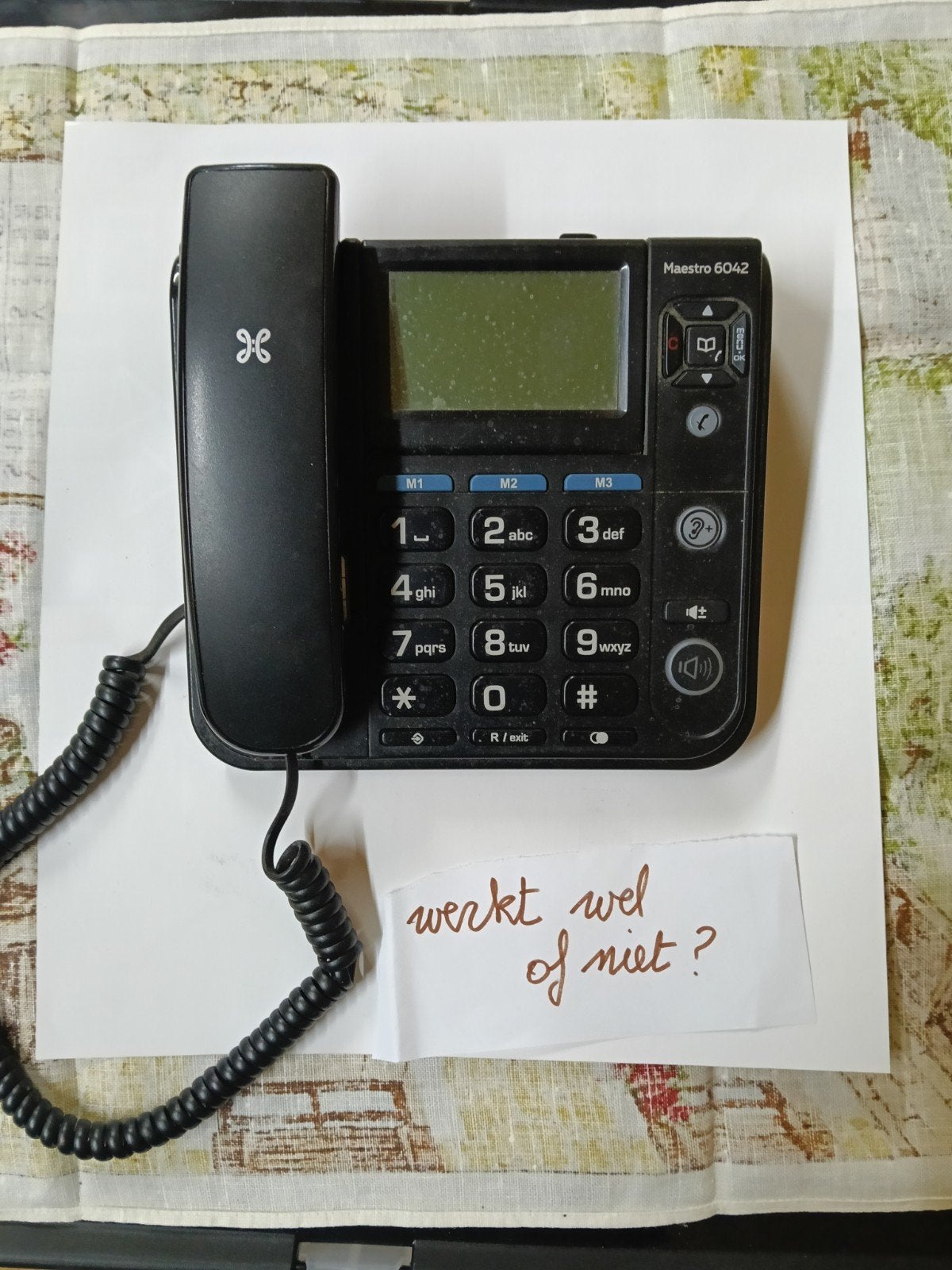 Telefoon Proximus maestro6042, Telecommunicatie, Ophalen