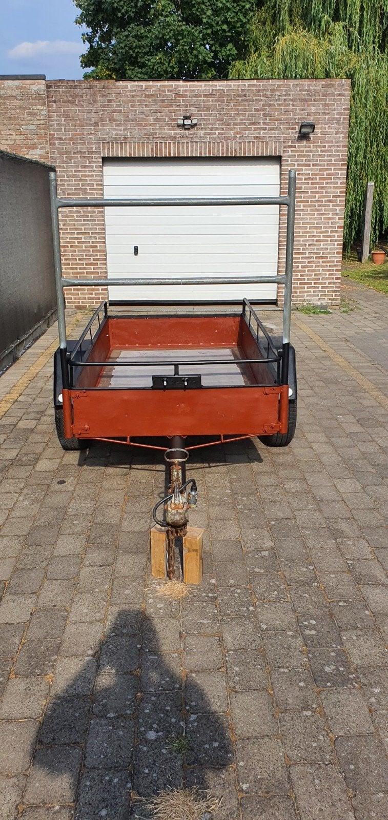 te koop remork in goede staat.breedte en lengte zie foto's, Enlèvement, Utilisé
