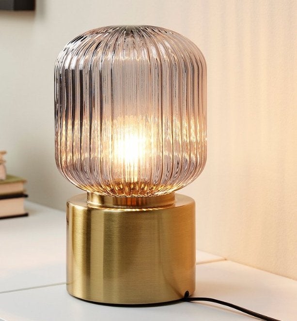 Lampe de table IKEA Solklint, Neuf, Enlèvement ou Envoi, Verre, Lampe figurine