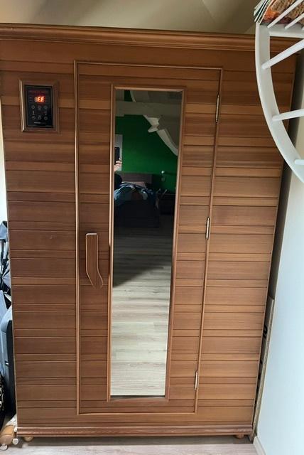 HEALTH MATE infraroodcabine, Sports & Fitness, Sauna, Comme neuf, Sauna complet, Enlèvement
