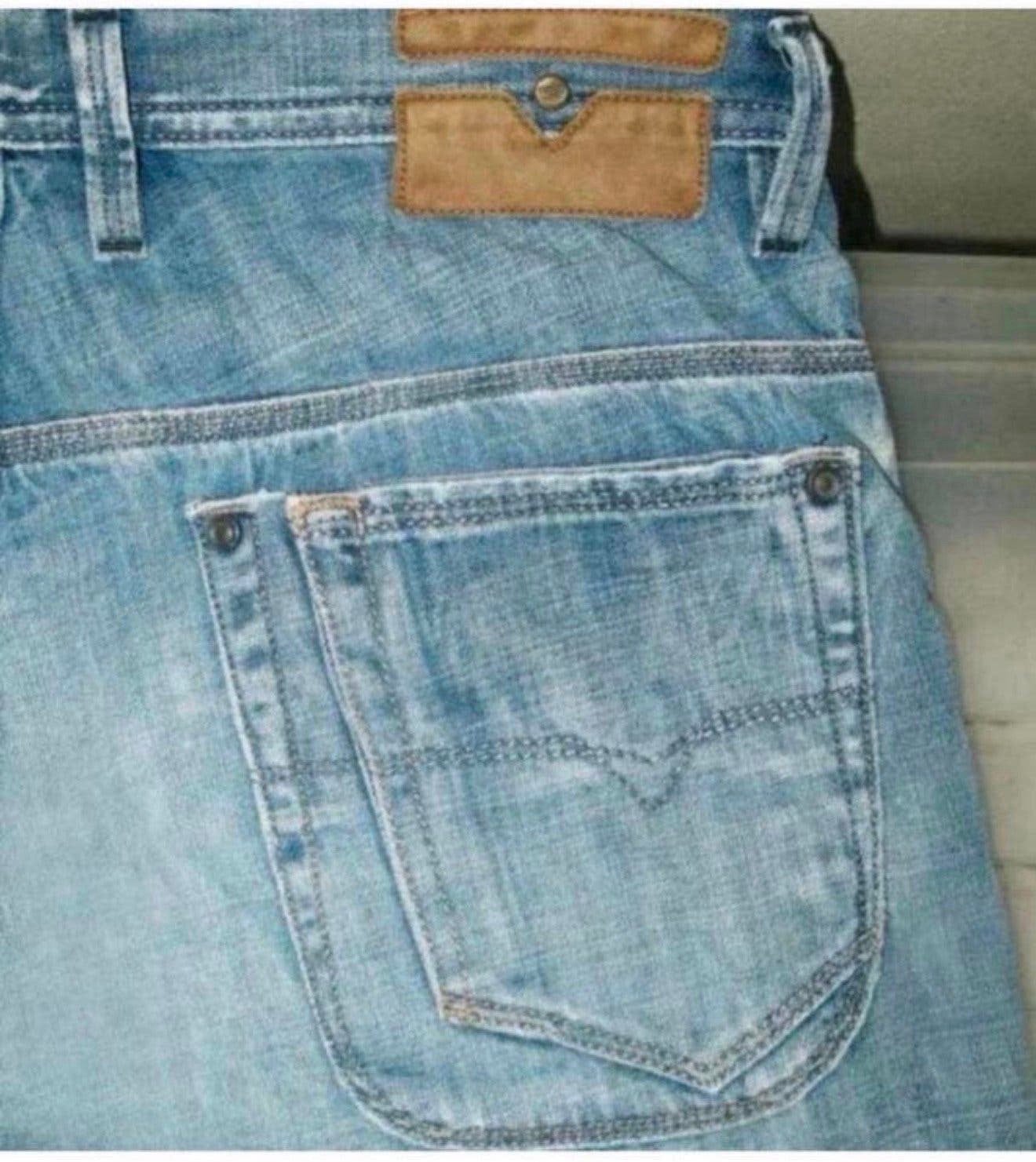 HOT ITALY Mens DIESEL HEMIX Spijkerbroek Jeans W32-L30 32-30, Kleding | Heren, Ophalen of Verzenden, Zo goed als nieuw, Blauw